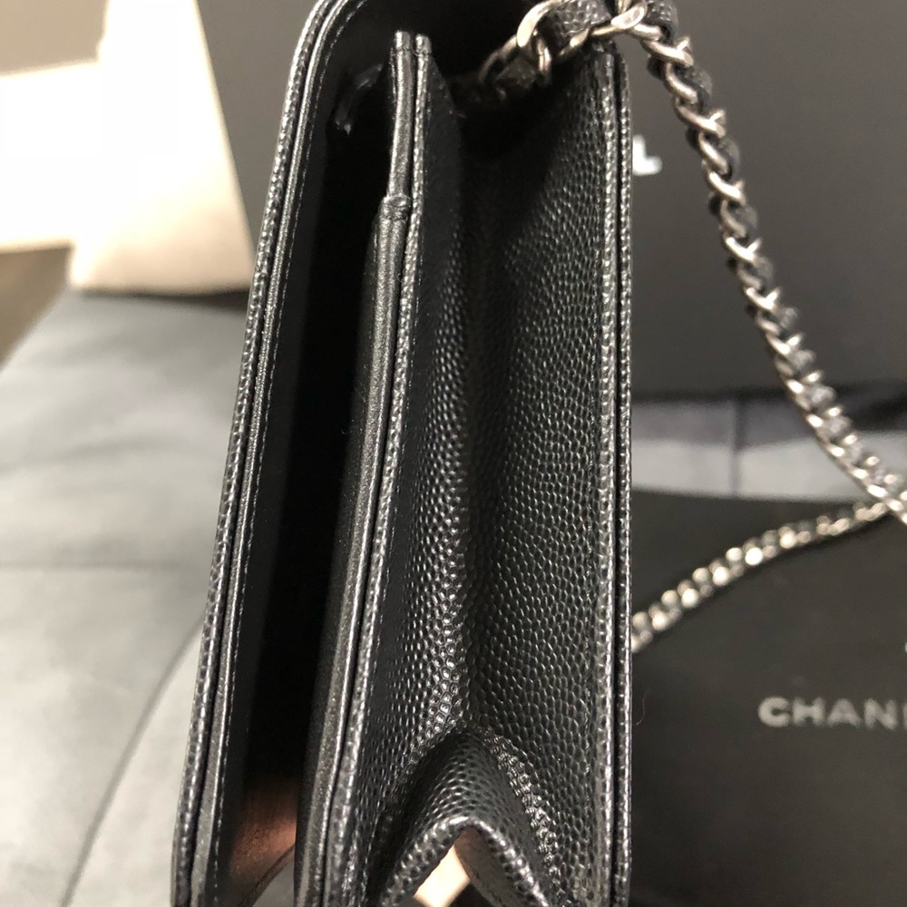 ‼️sold‼️2018 Chanel WOC Le Boy Black Classic - Picture 3 of 8